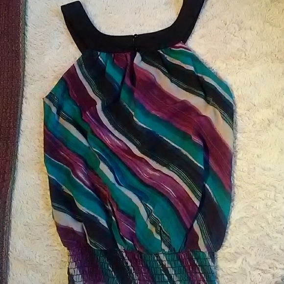 Studio 1940 blouse w/ elastic band @ bottom - Picture 4 of 5